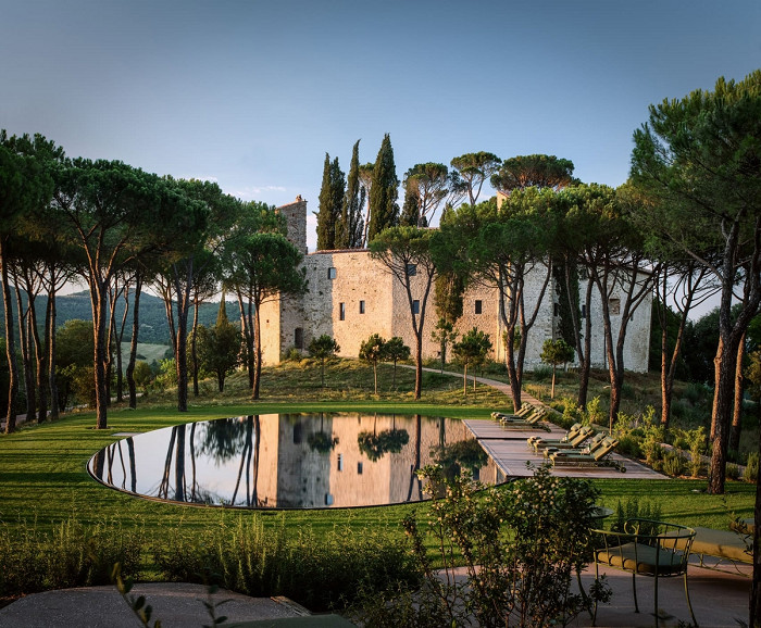 Lâu đài cổ vùng Umbria