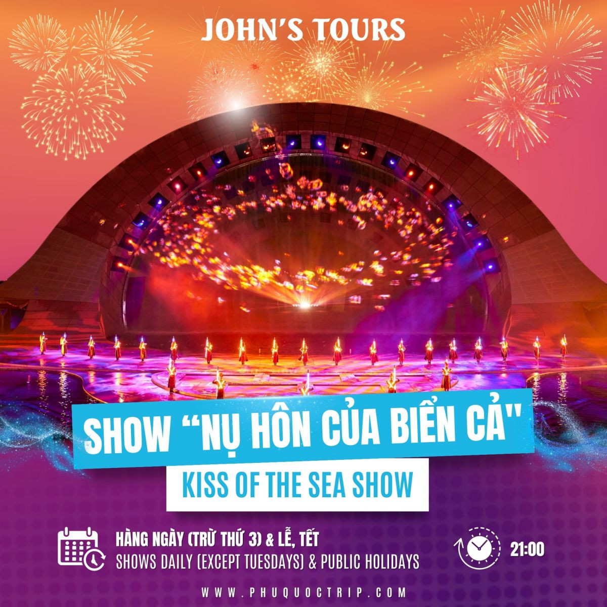 Lịch biểu chương trình Kiss Of The Sea