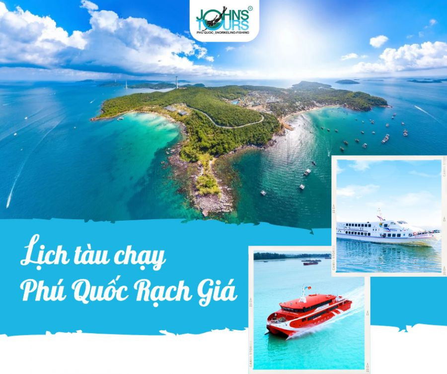 Lịch tàu chạy Phú Quốc - Rạch Giá