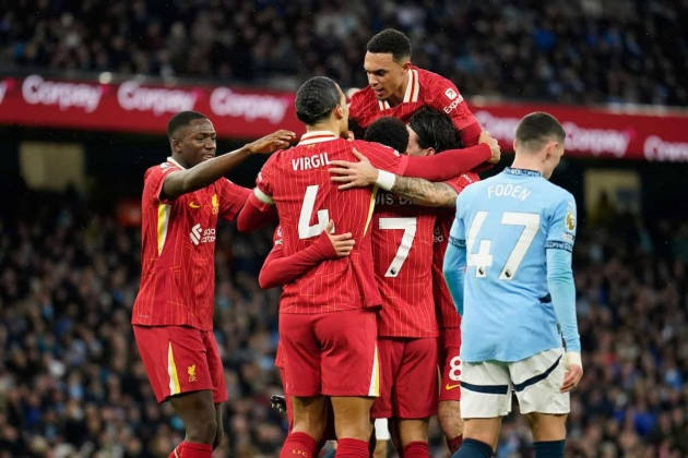 Liverpool đánh bại Man City