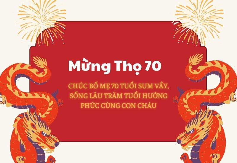 Lời chúc mừng thượng thọ 70 tuổi