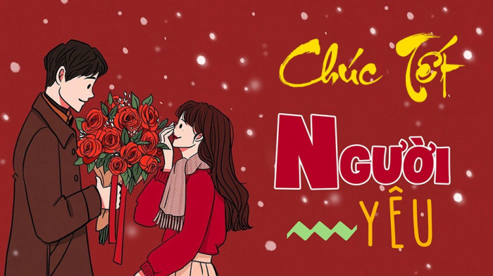 Lời Chúc Năm Mới Cho Người Yêu Ngọt Ngào Nhất