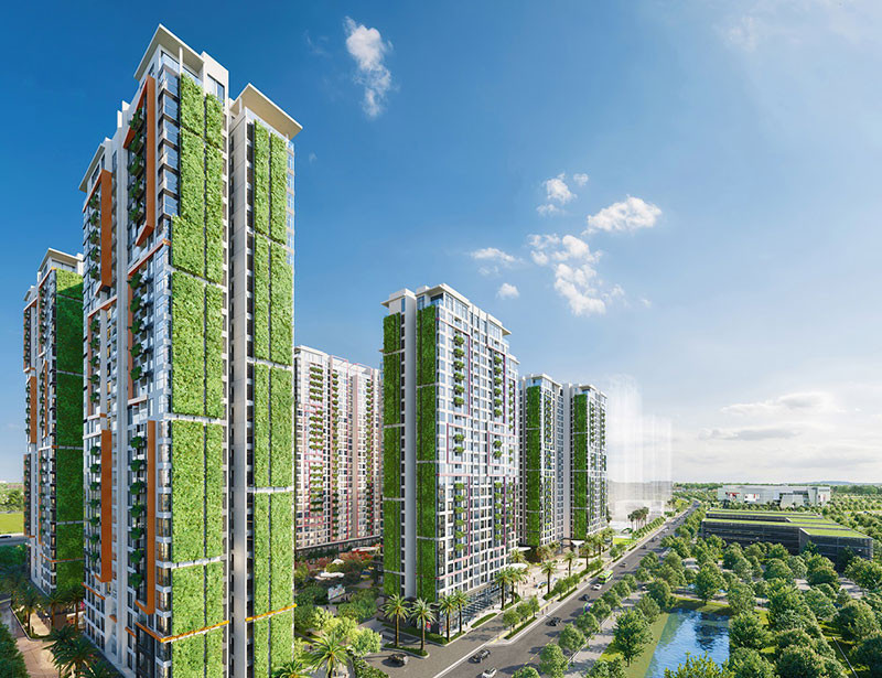 Lumière Boulevard tọa lạc ngay tại mặt tiền đường vành đai 3