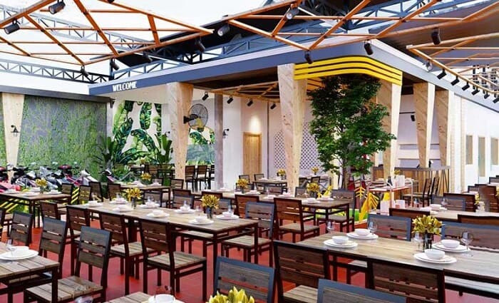 Lưu ý ánh sáng khi thiết kế quán nhậu bình dân