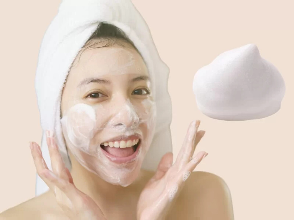 Lưu ý khi rửa mặt bằng bọt sữa rửa mặt