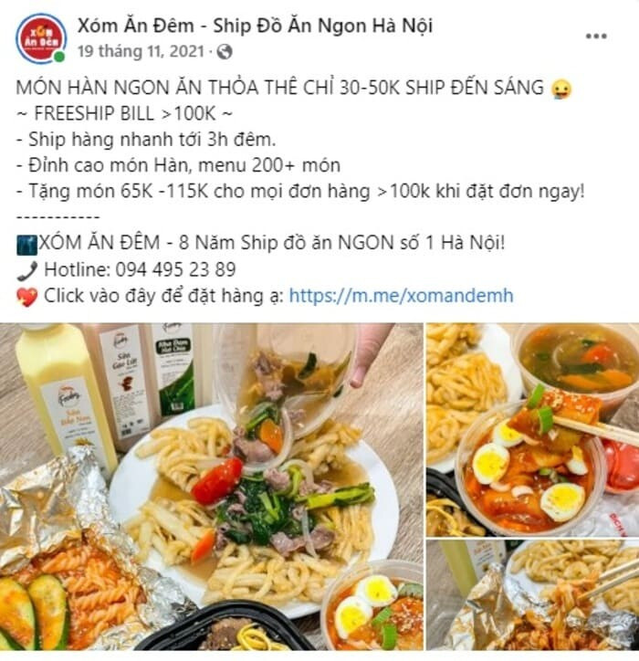 Lưu ý về nội dung mẫu bài viết quảng cáo quán ăn