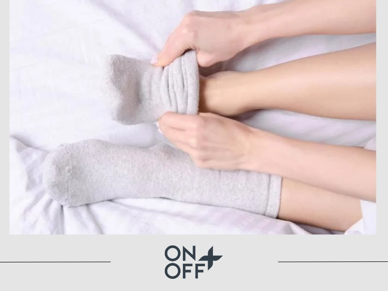 Mang vớ giúp giữ ấm cho bàn chân, tăng cường lưu thông máu