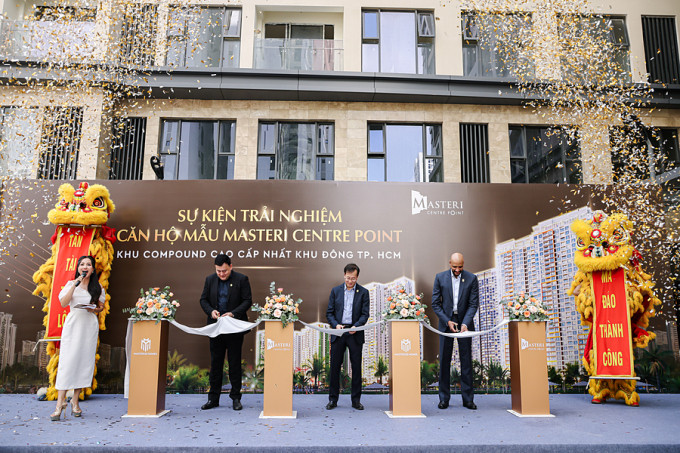 Masterise Homes khai trương căn hộ thực tế từ sáng 3/11.
