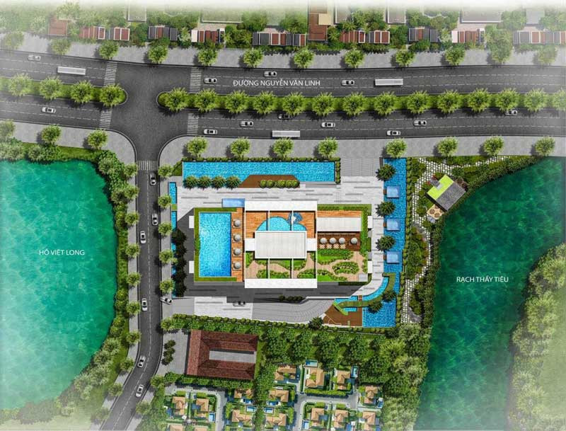Mặt bằng Căn hộ Ascent Lakeside