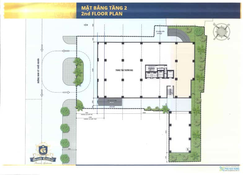 Mặt bằng căn hộ Grand Central 6