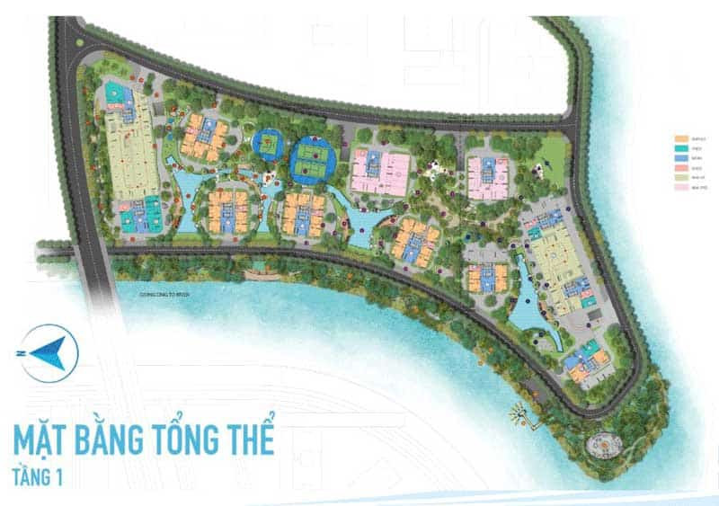 Mặt bằng Gem Riverside