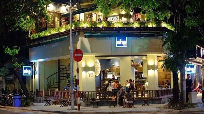 Mặt bằng mở quán Aha Cafe
