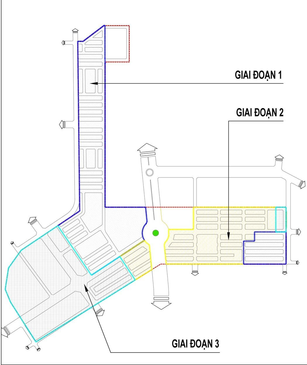Mặt bằng phân khu Vinhomes Golden Avenue