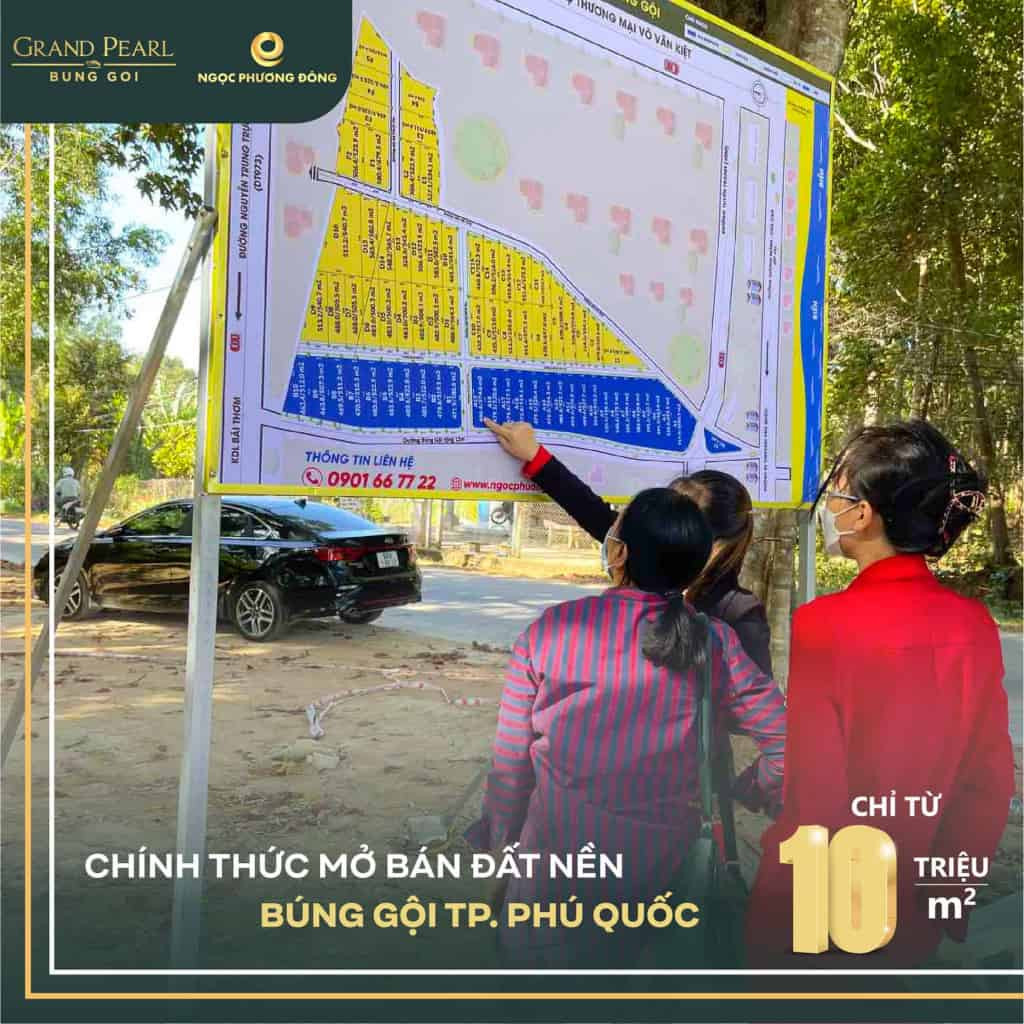 Mặt bằng phân lô Búng Gội
