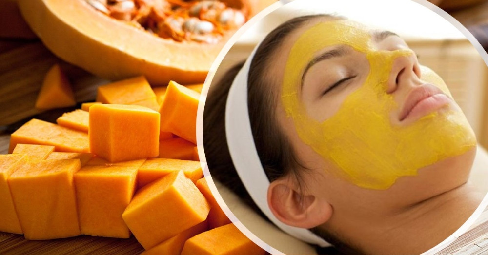 Mặt nạ bí đỏ giúp kiềm dầu và thu nhỏ lỗ chân lông