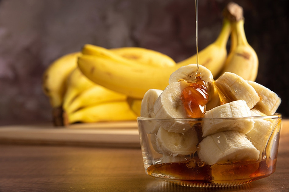 Mặt nạ chuối và mật ong