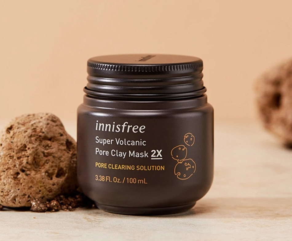 Mặt nạ đất sét Innisfree Super Volcanic Pore Clay Mask 2X