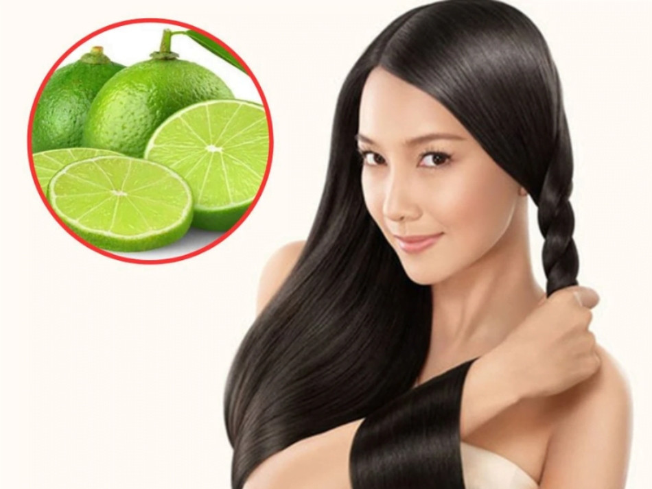 Mặt nạ dưỡng tóc từ chanh
