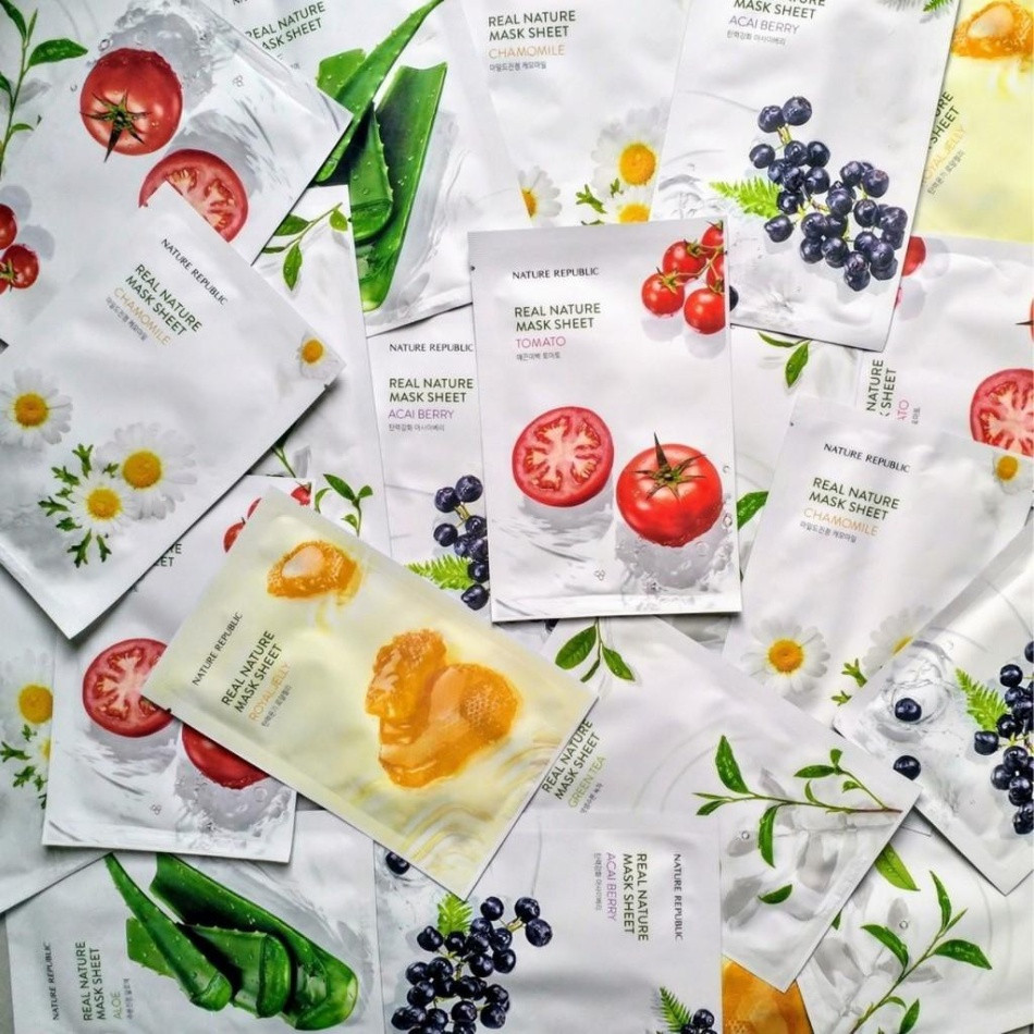 Mặt nạ giấy Nature Republic Real Mask Sheet