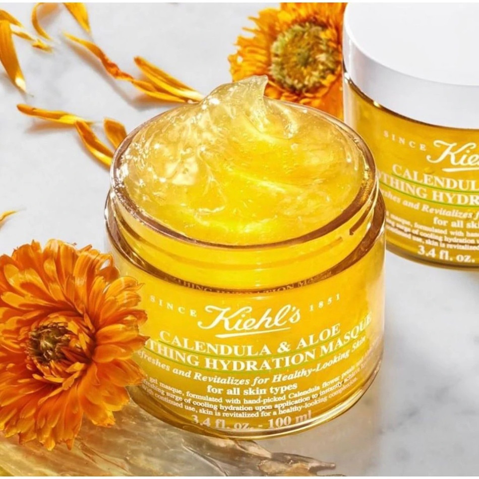 Mặt nạ Kiehl’s Calendula &amp; Aloe Soothing Hydration Masque
