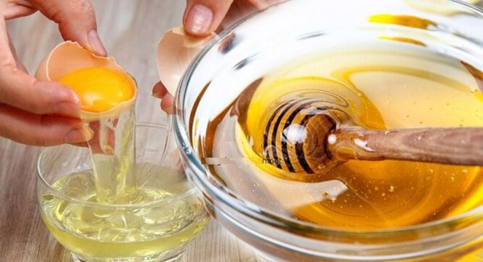 Mặt Nạ Mật Ong Và Lòng Trắng Trứng