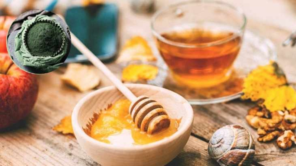 Mặt nạ tảo xoắn trị nám kết hợp với giấm táo, mật ong