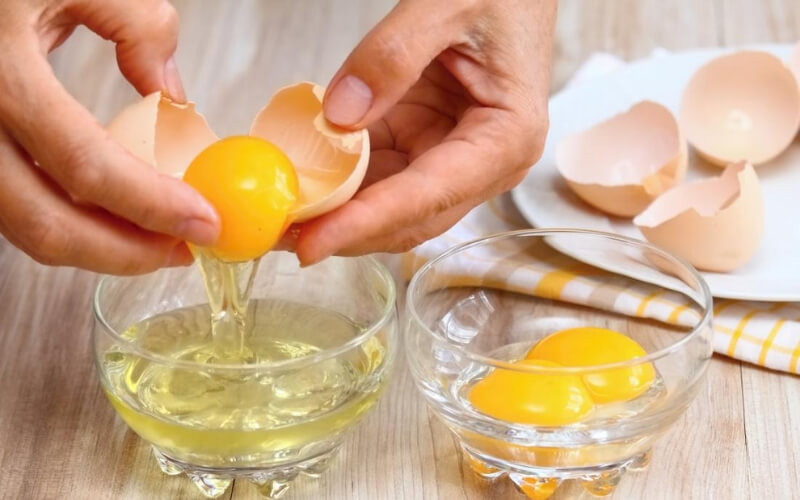 Mặt nạ trứng gà an toàn và hiệu quả