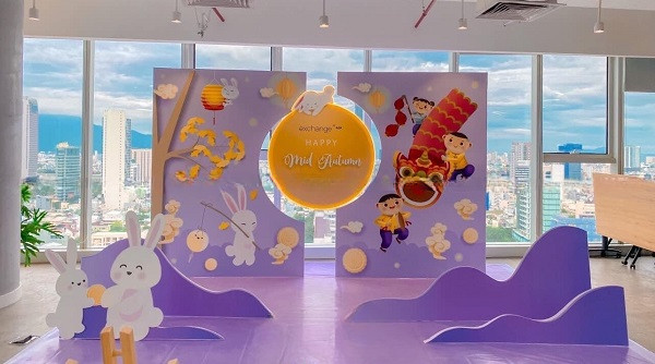 Mẫu sân khấu sự kiện tại công ty