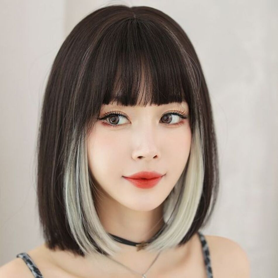Màu tóc bạch kim gây ấn tượng thời thượng