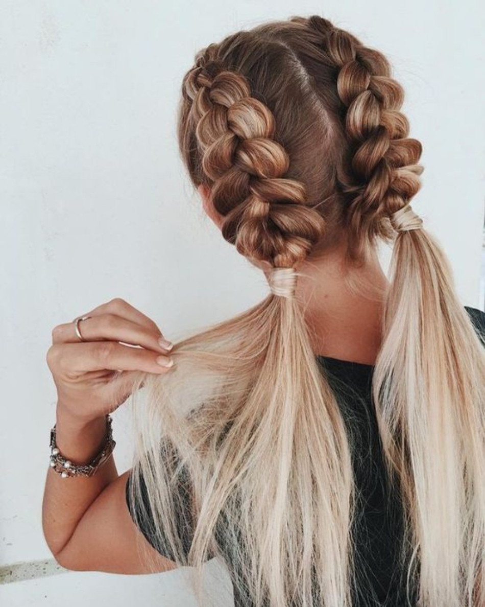 Mẫu tóc tết kiểu Pháp