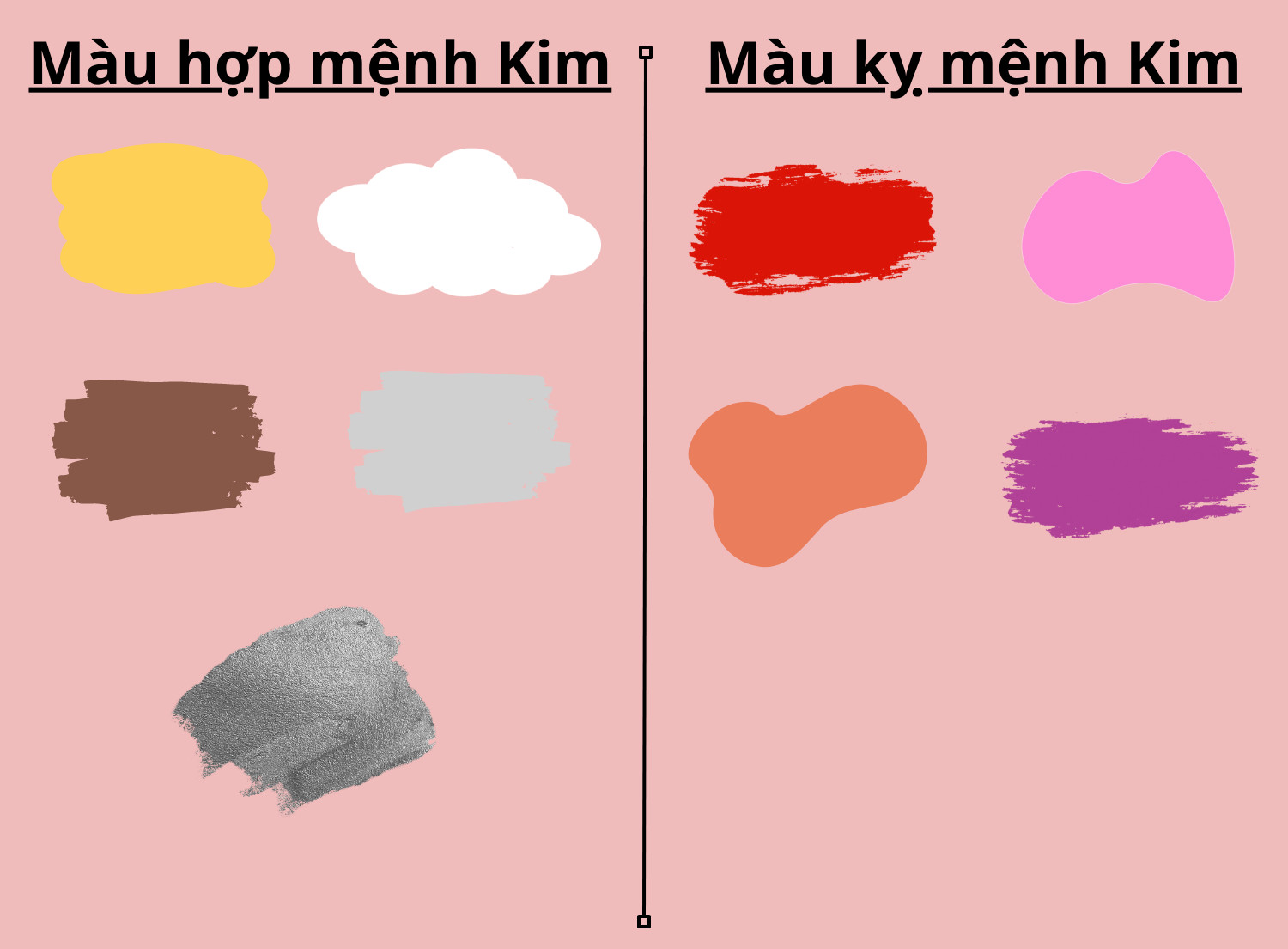 Màu tương sinh và màu bản mệnh cho năm 1963