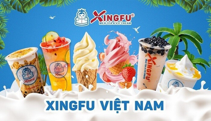 Menu của Xingfu Việt Nam đa dạng món ăn hấp dẫn