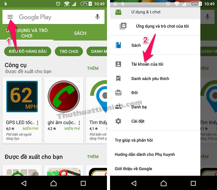 Cách Mua Ứng Dụng và Game Trên Google Play Bằng Tài Khoản Điện Thoại