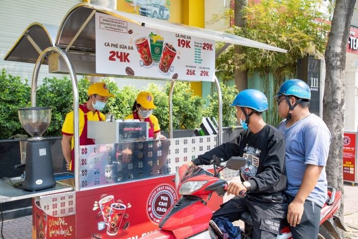 Mô hình cà phê take away