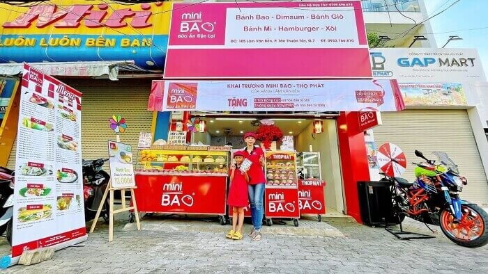 Mô hình kinh doanh bánh bao Thọ Phát