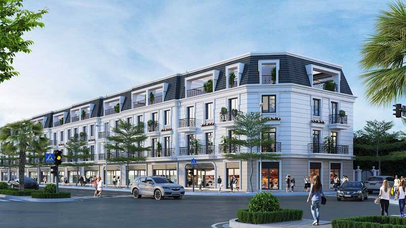 Mô hình shophouse tại Phú Quốc