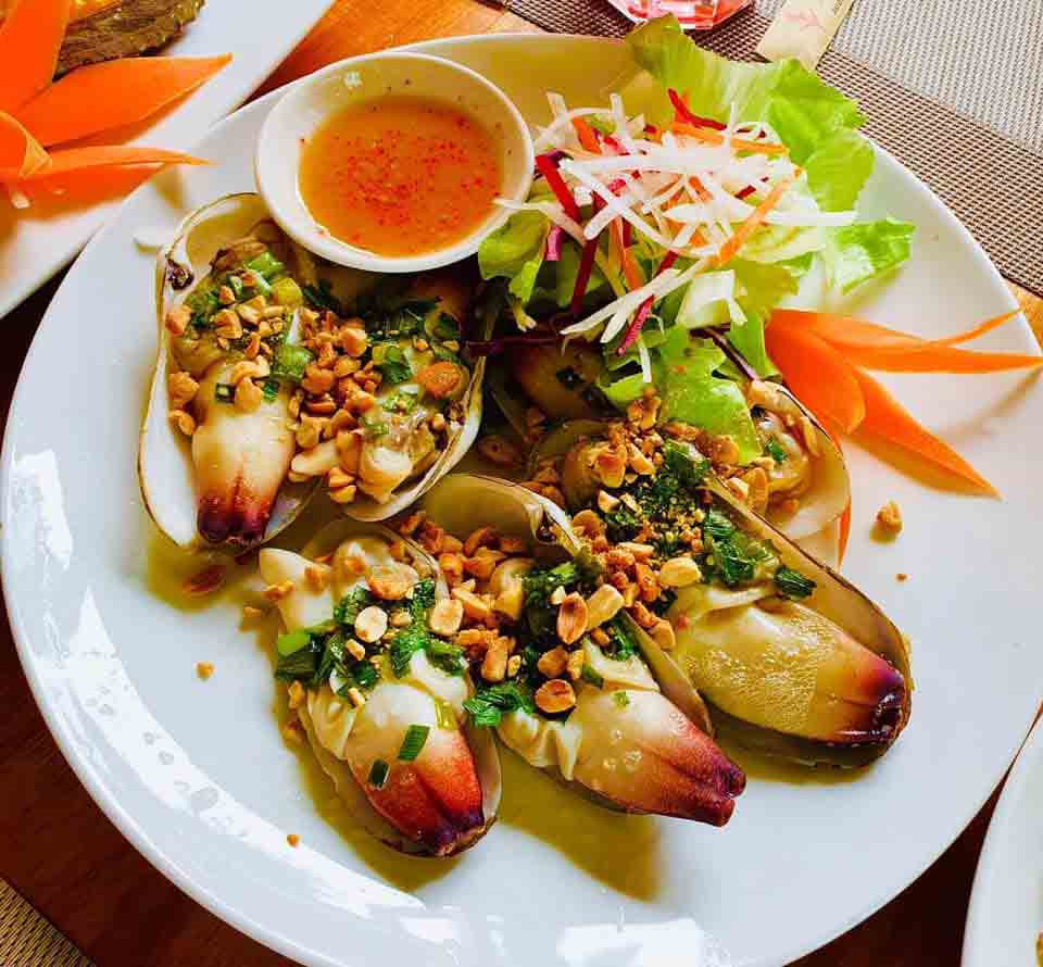 Món ăn đẹp mắt tại nhà hàng Xin Chào Phú Quốc