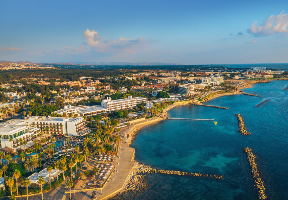 Một góc thành phố Pafos