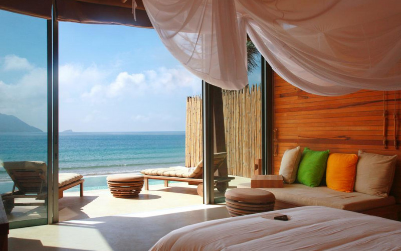 Một phòng ở Six Senses Resort
