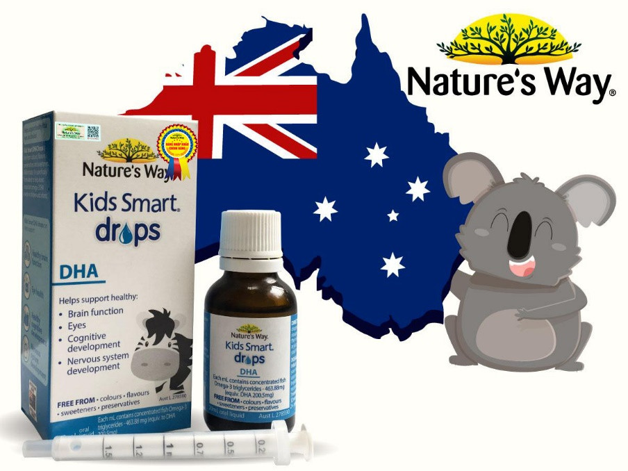 Nature's Way Kids Smart Drops DHA
