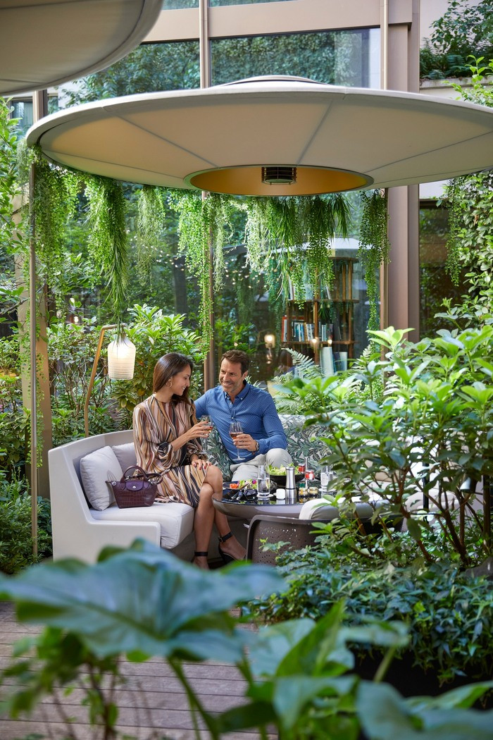 Nhà hàng Camélia tại Mandarin Oriental Paris