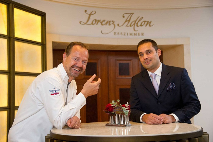 Nhà hàng Lorenz Adlon nhận được 2 sao Michelin