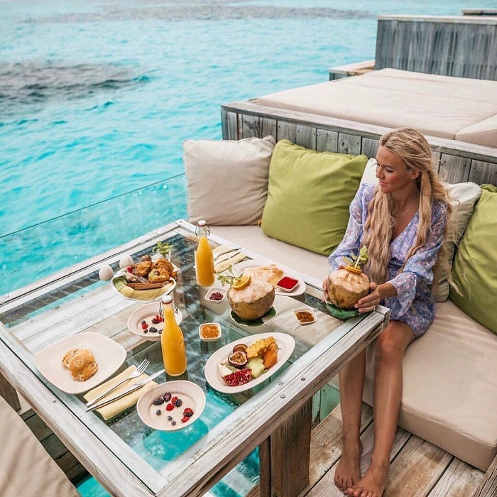 Nhà hàng sang trọng tại Six Senses Laamu