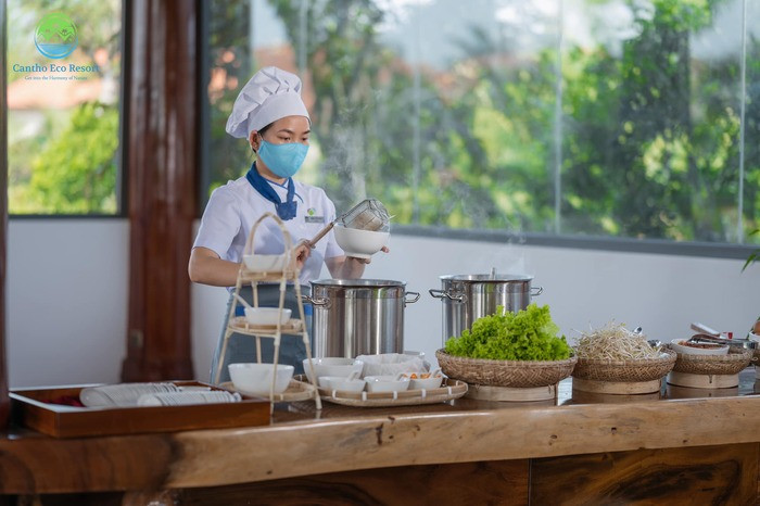 Nhà hàng tại Cần Thơ Eco Resort