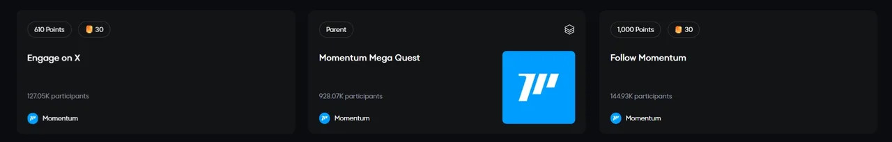 Nhiệm vụ trên Galxe Quest