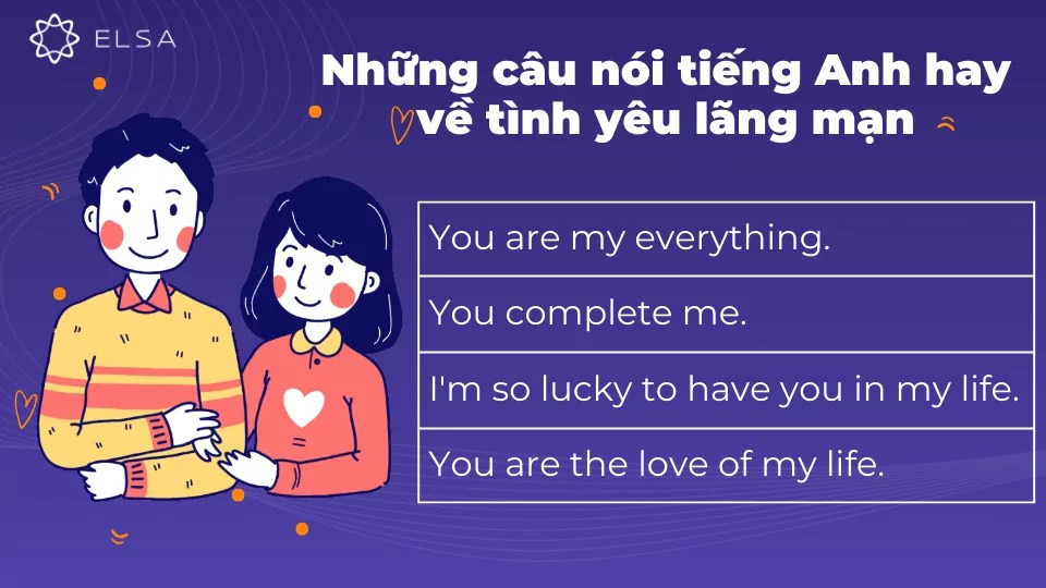 Những Câu Nói Hay Về Tình Yêu Bằng Tiếng Anh Gợi Cảm Xúc Sâu Sắc
