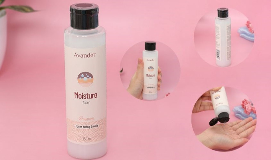Nước hoa hồng Avander Moisture