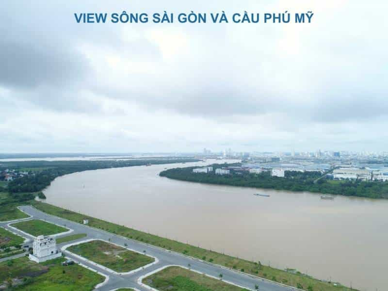 One VERANDAH View sông Sài Gòn và cầu Phú Mỹ