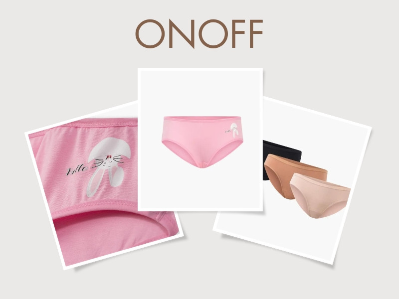 ONOFF là địa chỉ lý tưởng mua quần lót nữ học sinh