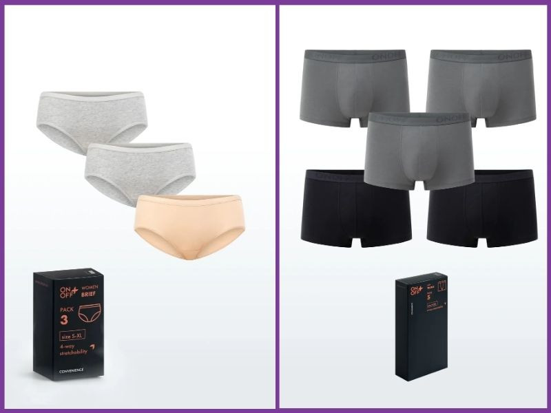 Pack đồ lót ONOFF